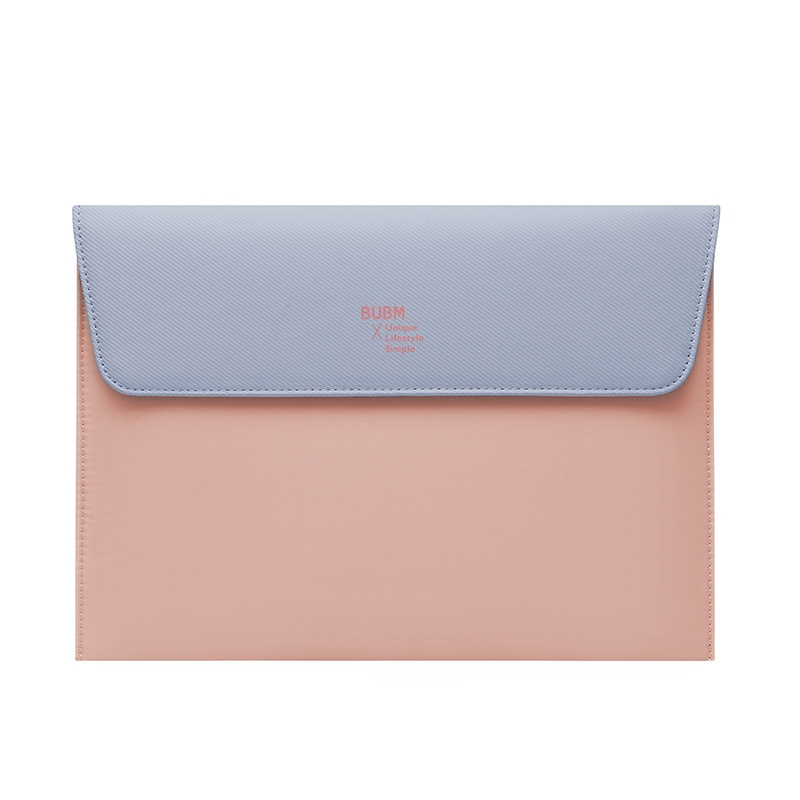 BUBM Magnetic Laptop Inner Bag, Size: 12 inch(Pink)