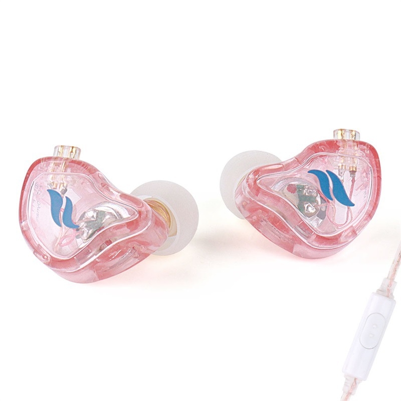 FZ In Ear Type Live Broadcast HIFI Sound Quality Earphone, Color: With Mic Pink - Shopkiz.com