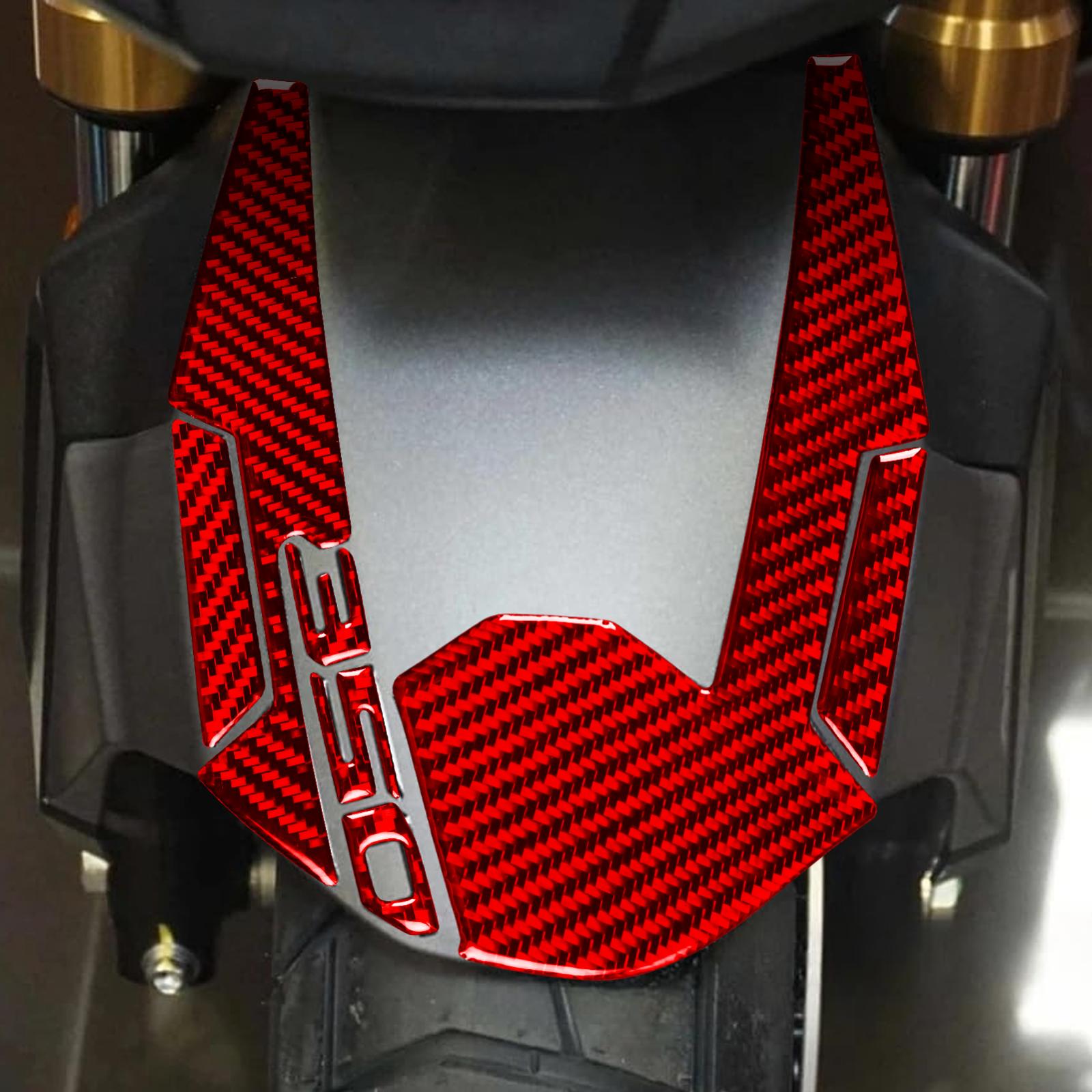 For 2022-2026 Honda ADV350 7pcs /Set Front Fender Protective Sticker(Red) - Shopkiz.com