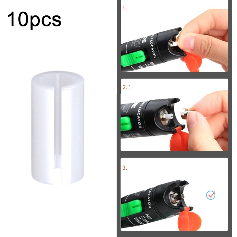 10pcs 5mm Ceramic Core Replacement Parts For Fiber Optic Visual Fault Locator - Shopkiz.com