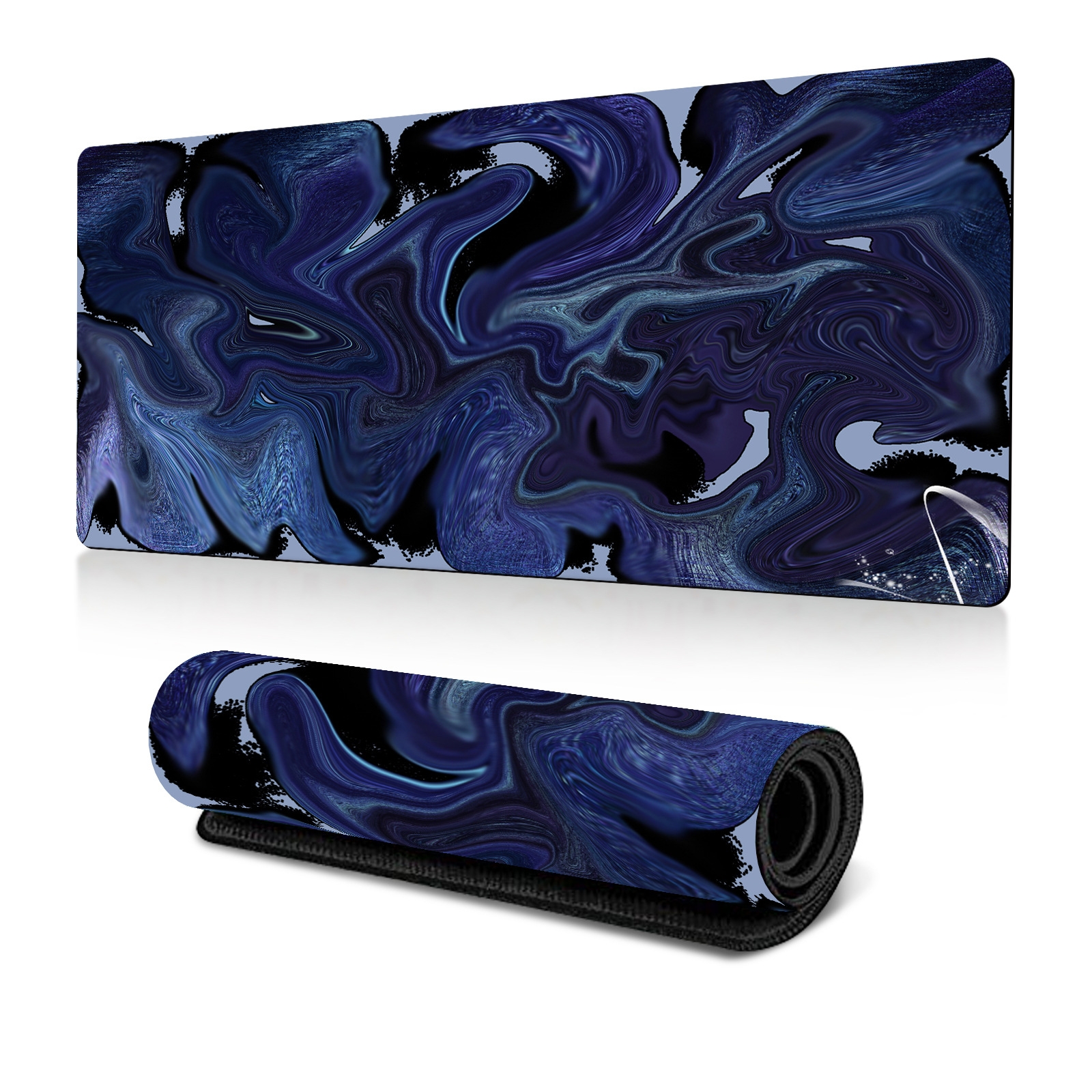 Large Abstract Mouse Pad Gamer Office Computer Desk Mat, Size: 300 x 800 x 2mm(Abstract Fluid 28) - Shopkiz.com