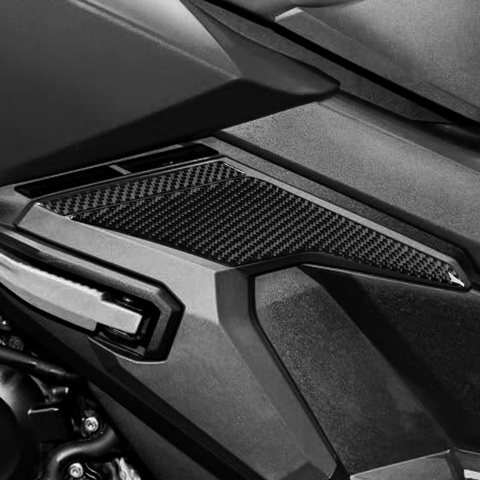 For 2022-2026 Honda ADV350 4pcs /Set Rear Footrest Upper Protector(Black) - Shopkiz.com