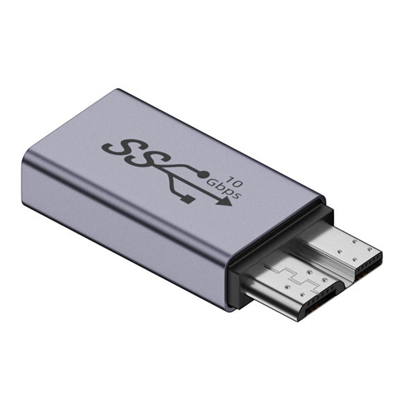 USB Female Transfer Micro B Male Adapter USB Link HDD Enclosure Interface Converter - Shopkiz.com