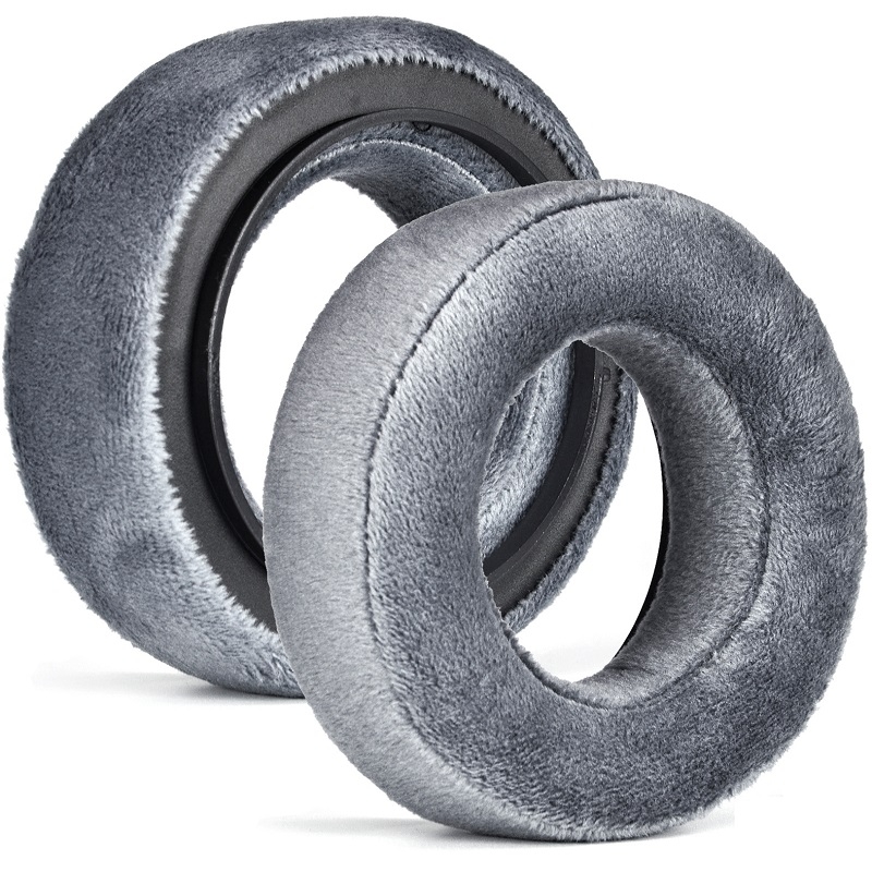 1pair For Beyerdynamic DT700 Prox DT900 Prox Headphone Covers, Color: Gray Thick Flannel - Shopkiz.com