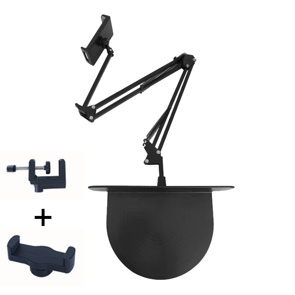 Clip-free Hidden Cantilever Lazy Phone / Tablet Holder Bedside Desktop Live Stand, Spec: Dual-purpose Model - Shopkiz.com
