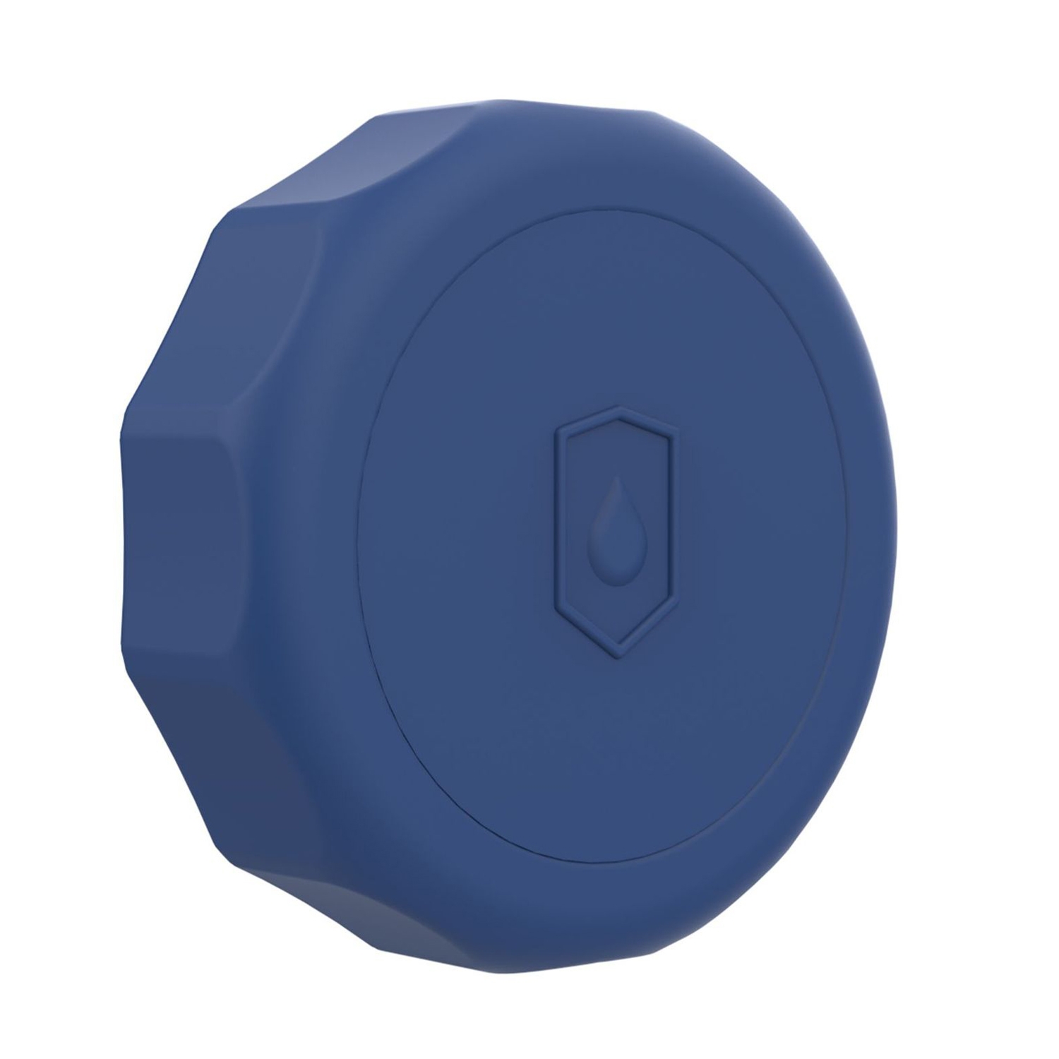For AirTag 2nd Gen / AirTag 1st Gen Sticky Full Cover Life Waterproof Silicone Protective Case(Deep Blue) - Shopkiz.com