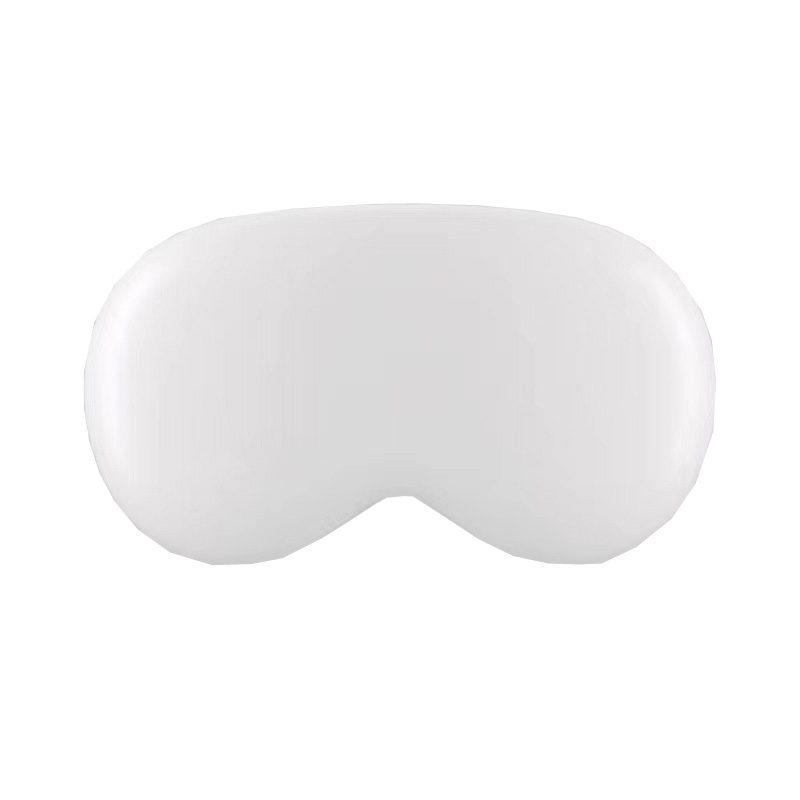 For Apple Vision Pro Silicone Protective Case VR Headset Cover, Specification: White - Shopkiz.com