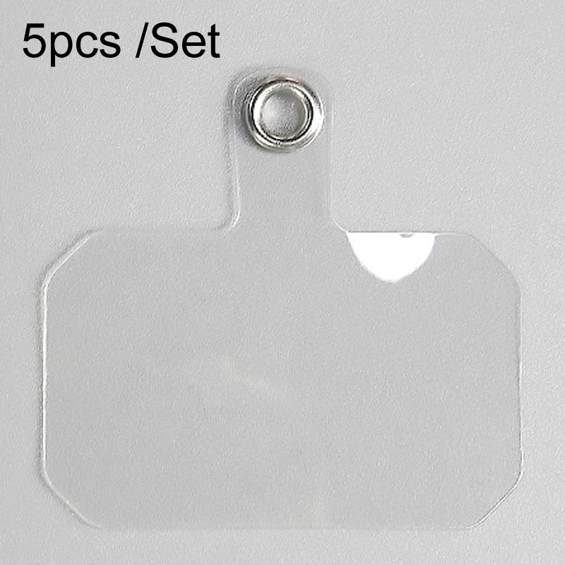 5pcs /Set Cell Phone Case Lanyard Gasket Protective Case Lanyard Connector(Scrub) - Shopkiz.com