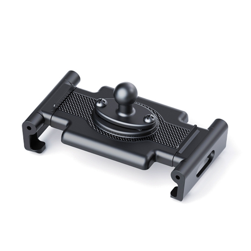 Multifunctional Car Dashboard Mobile Phone Folding Holder, Style: Folding Back Clip+Plastic Oval Ball - Shopkiz.com
