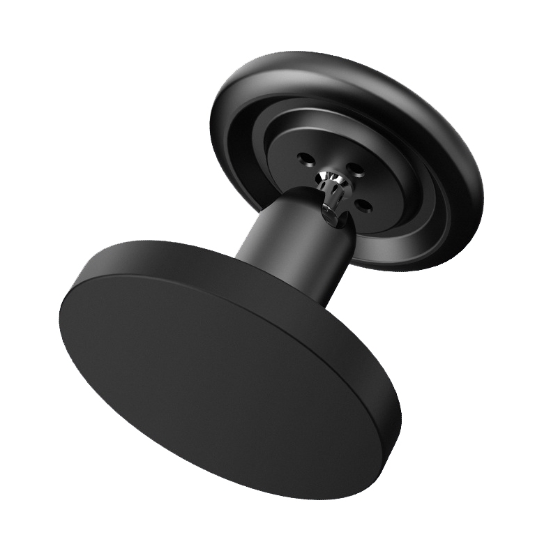 HEPAIL Magsafe Magnetic Mobile Phone Bracket Metal Gimbal Stand, Style: Magnetic Base - Shopkiz.com