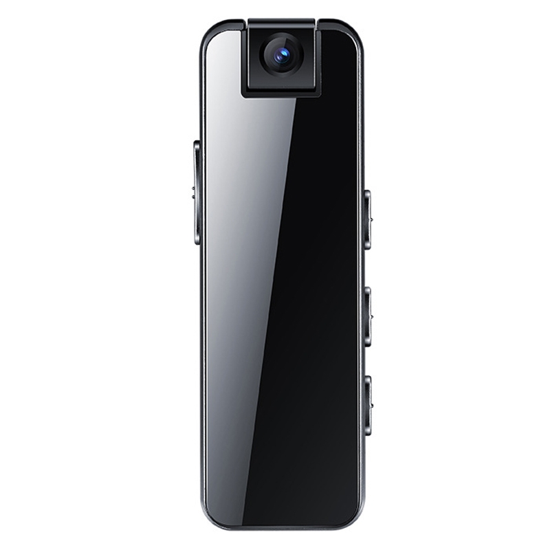 Mrobo D6 1080P Rotating Camera Night Vision Video Recorder With Back Clip, Size: 32GB(Black) - Shopkiz.com