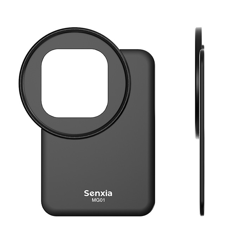 For iPhone Senxia Magsafe Magnetic Mobile Phone Filter Holder Phone Lens Adapter Base For 6.1-inch - Shopkiz.com