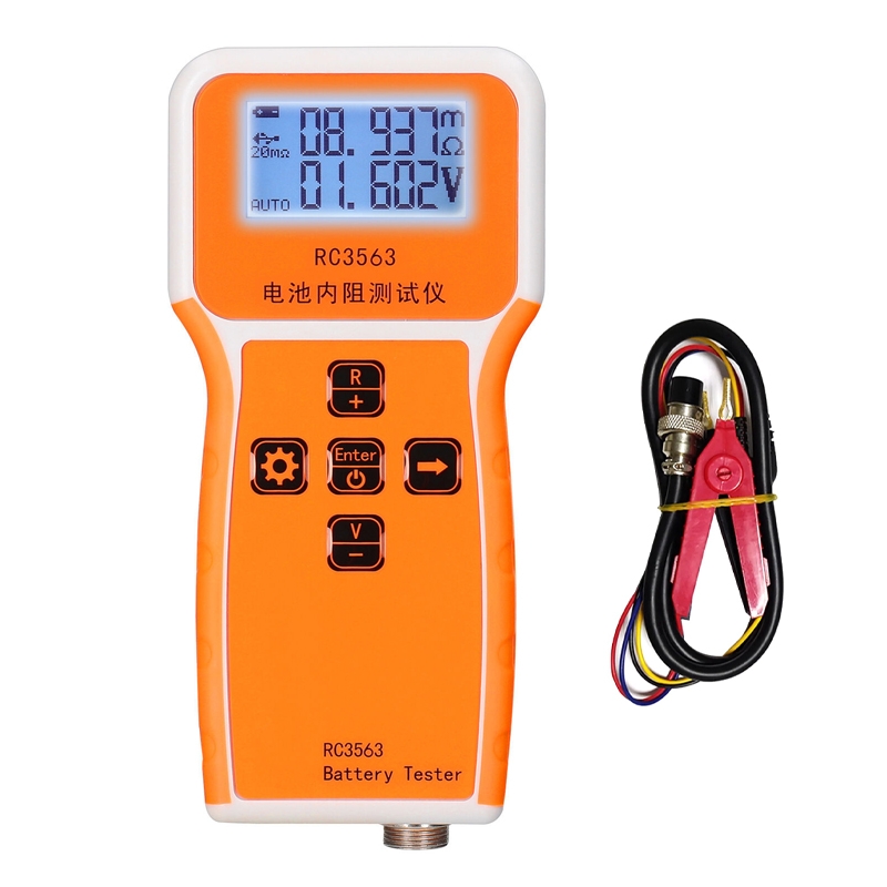 High-Precision Battery Voltage Internal Resistance Tester, Specifications: Host+Clip - Shopkiz.com