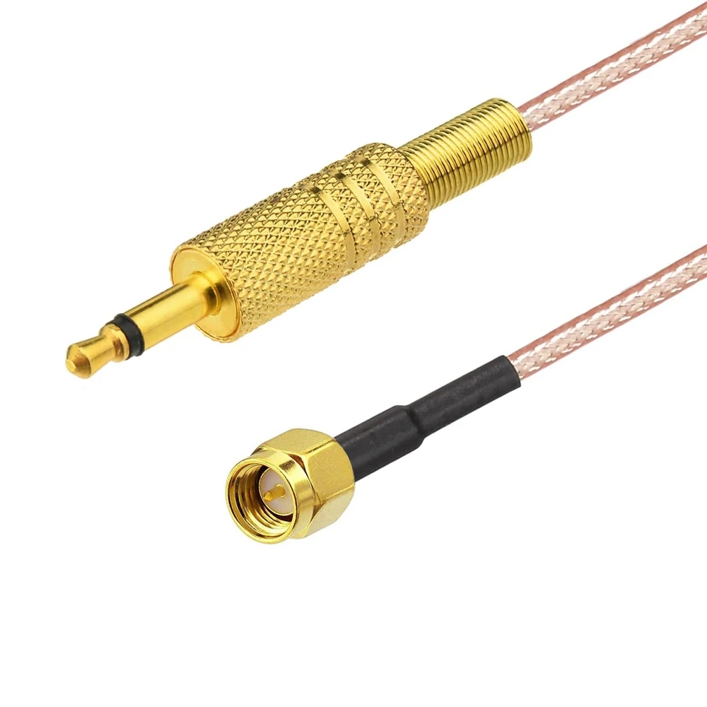 15cm SMA Male To 3.5mm Male 50ohm RG316 Coax Low Loss RF Cable - Shopkiz.com