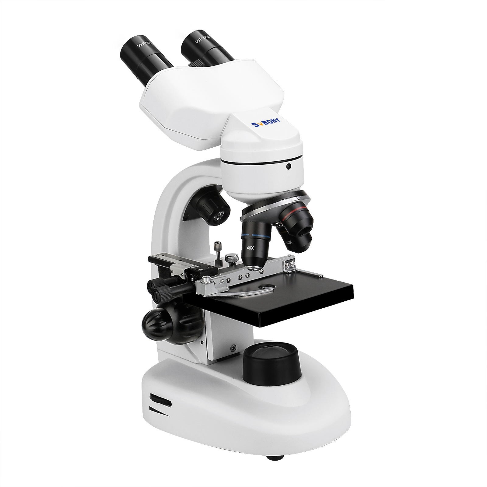 SVBONY SV605 40-1600X Compound Binocular Microscope, Adapter: EU Plug - Shopkiz.com