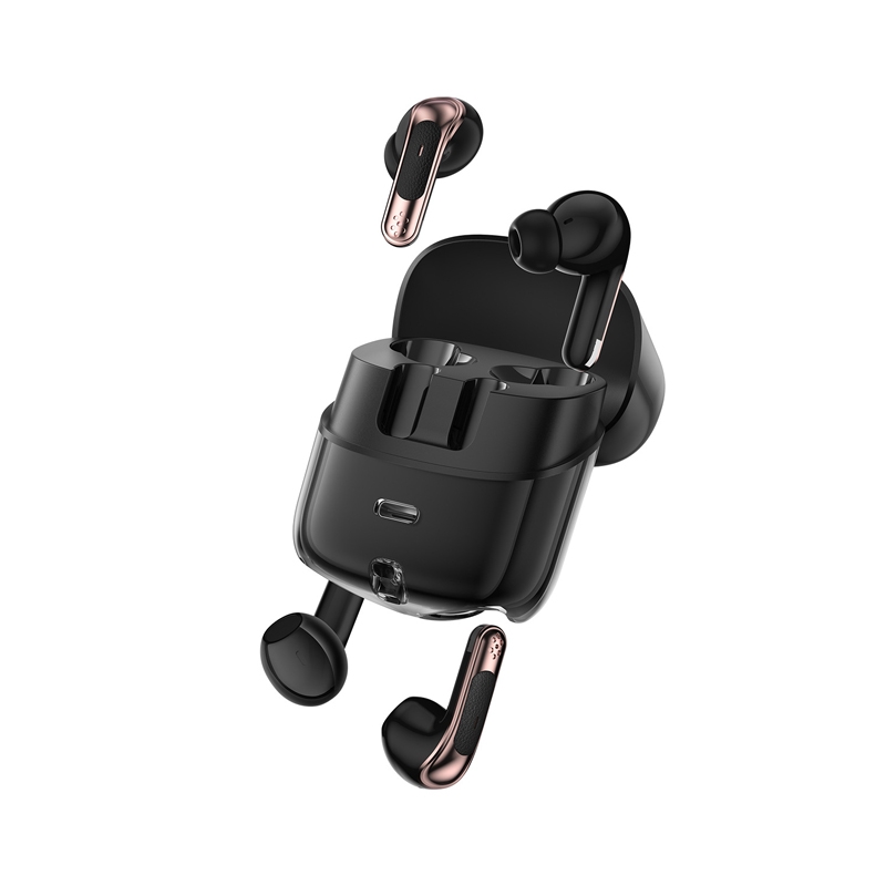 J17 In-Ear Bilateral Stereo Couple Wireless Bluetooth Earphone(Black) - Shopkiz.com