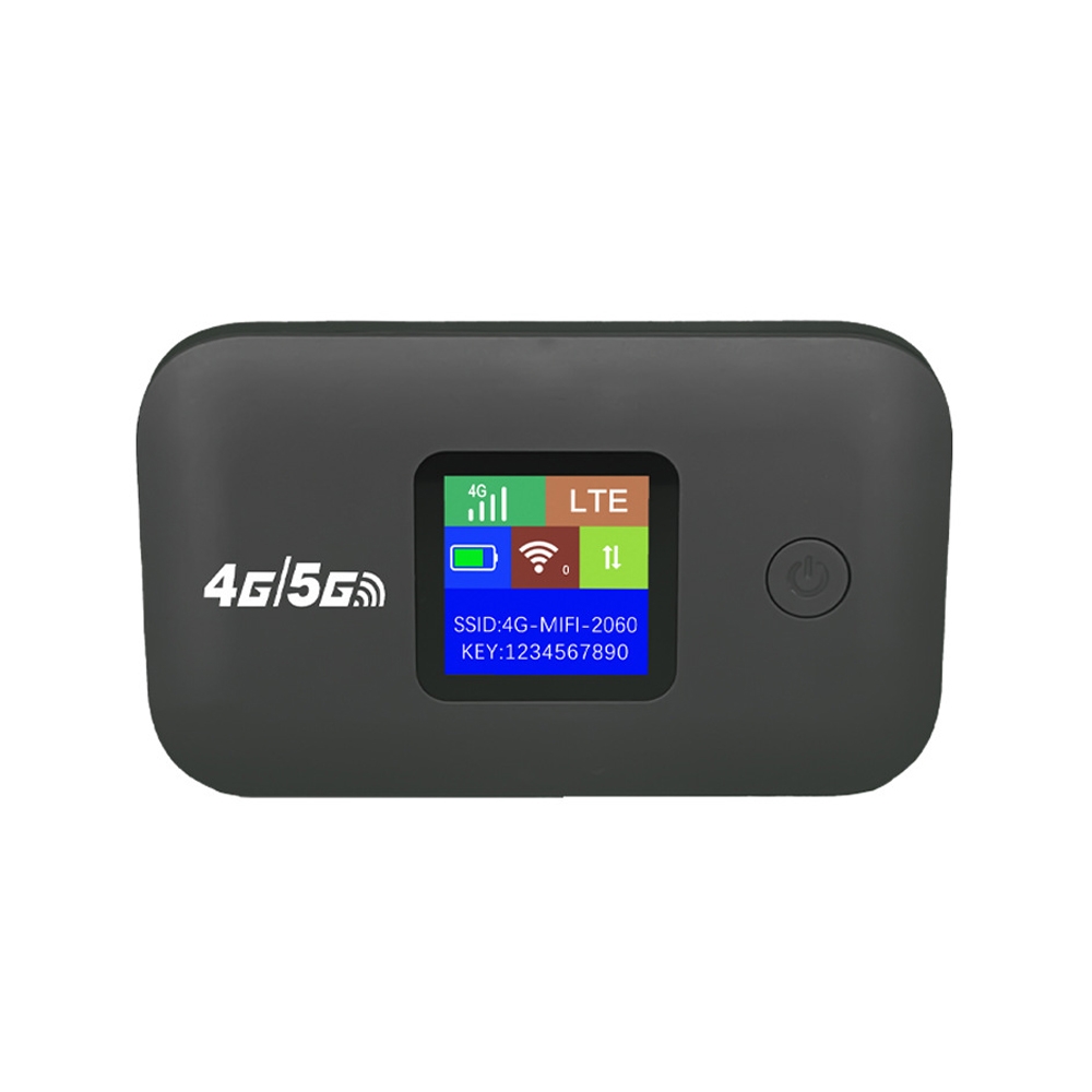 A8-AS Asian Version 4G Portable WiFi Wireless Type-C Plug And Play LTE Router Car Mobile Hotspot(Black) - Shopkiz.com
