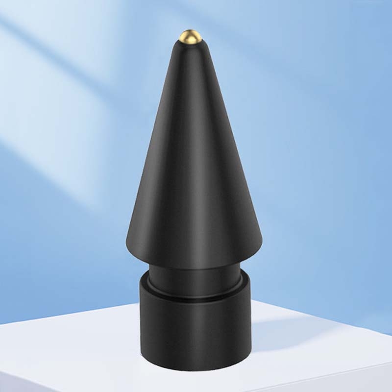 For Apple Pencil Series Replacement Nibs Modified Nibs, Style: 3.0 Round Head Black Shell Gold Tip - Shopkiz.com
