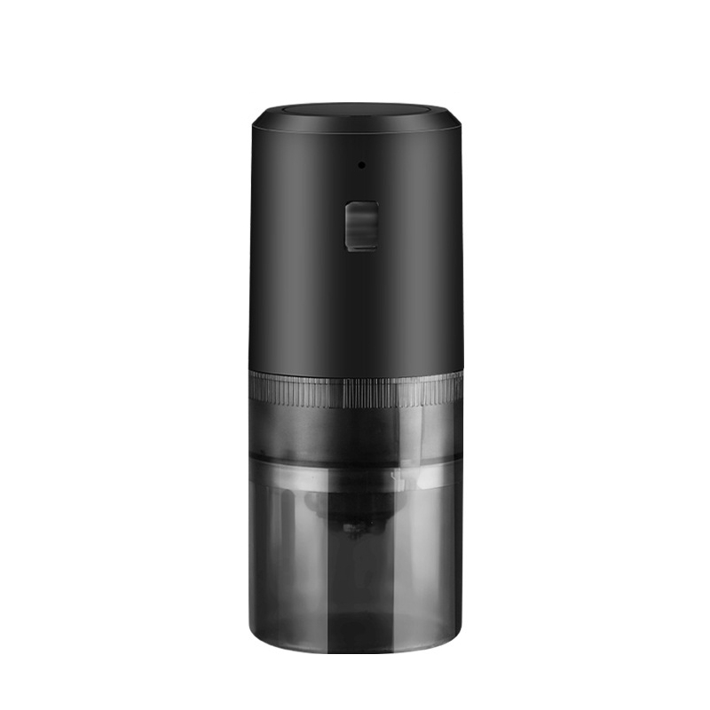 USB Rechargeable Adjustable Coarse and Fine Household Portable Electric Coffee Bean Grinder(Black) - Shopkiz.com