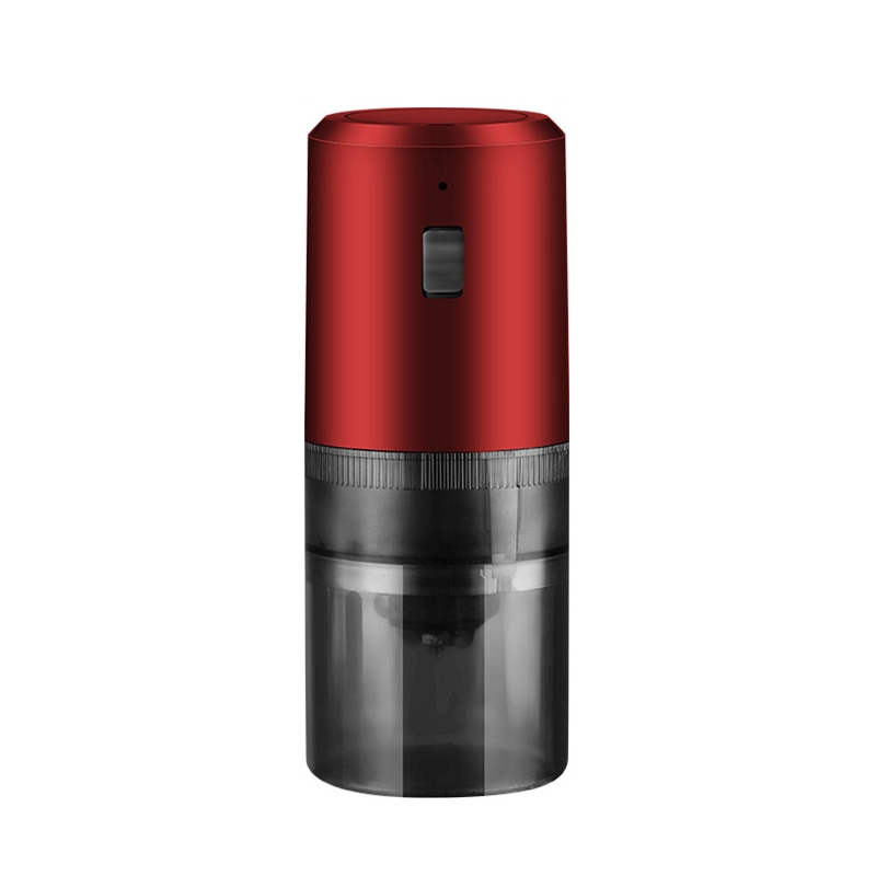 USB Rechargeable Adjustable Coarse and Fine Household Portable Electric Coffee Bean Grinder(Red) - Shopkiz.com