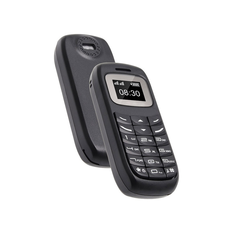 BM70 Mini Mobile Dual SIM Personalised Bluetooth Earphone Dialer(Black) - Shopkiz.com