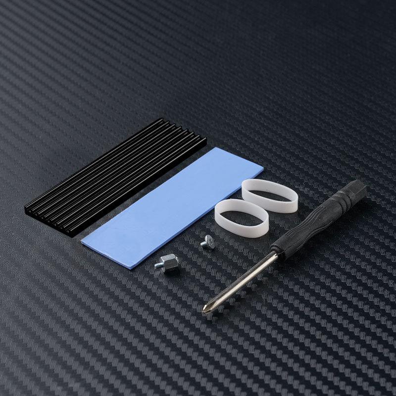 FinalCool M.2 2280 NVMe SSD Heat Sink Solid State Drive Radiator(Black) - Shopkiz.com