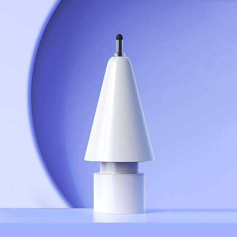 For Apple Pencil 2 / 1 Elastic Tip Soft Probe Silent Replacement Nib, Spec: 2B White - Shopkiz.com