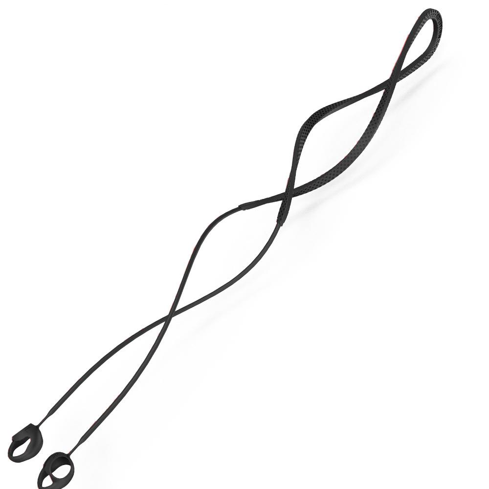 For Samsung Galaxy Buds2 Pro Bluetooth Earphone Silicone Anti-Lost Rope(Black) - Shopkiz.com
