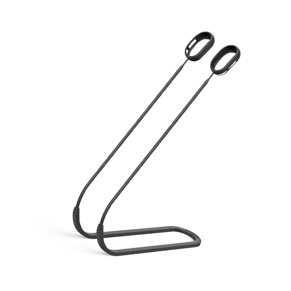 For Bose QuietComfort Earbuds Earphone Silicone Neck-Hanging Anti-Lost Rope(Black) - Shopkiz.com