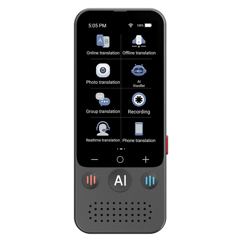 Z15W 3.1-inch Screen Multilanguage AI Translator Device 139 Online/17 Offline Languages, Real-Time Voice/Photo/Text Translation - Shopkiz.com
