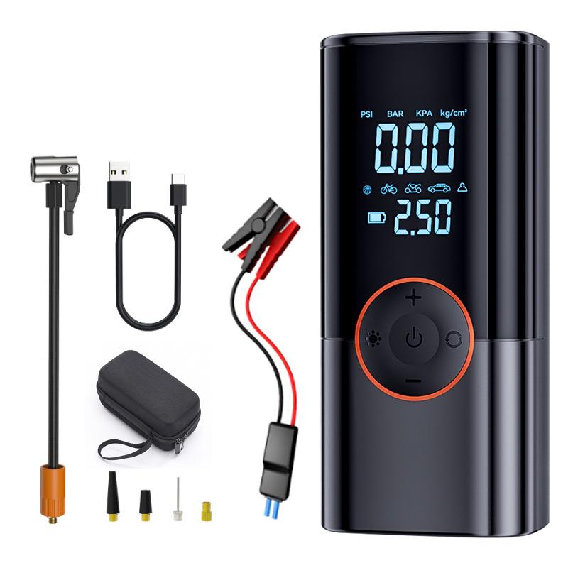 SUITU ST-9650D 4 x 2000mAh Car Emergency Starting Power Supply Inflatable Pump Integrated Machine - Shopkiz.com