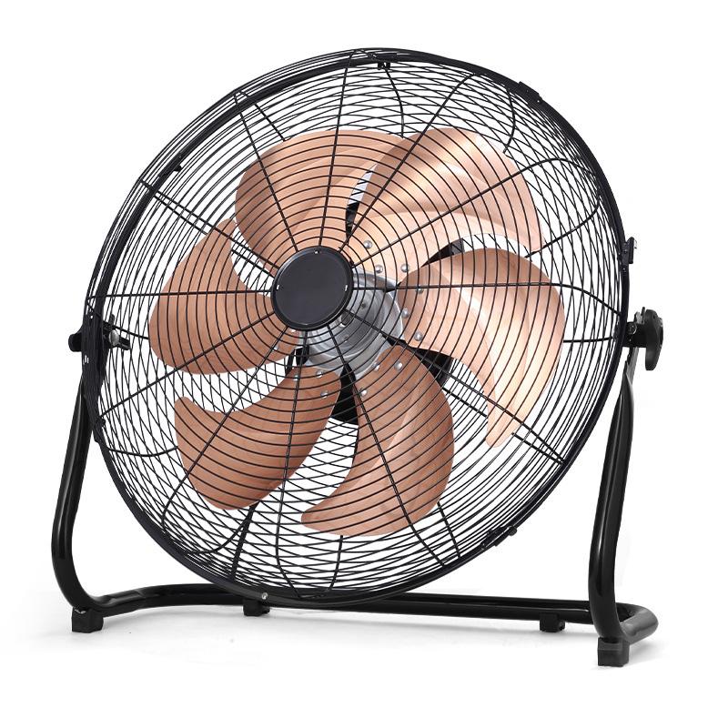 20 inch 8 Gears 6 Blades Powerful High Power Floor Fan Industrial Electric Fan, CN Plug - Shopkiz.com