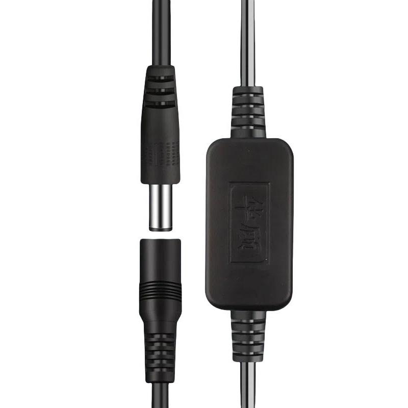 HuaGu 30cm Router Timed Restart Line Controller Power Failure Smart Reset Connection Cable WiFi Relay, Color: 24H Black - Shopkiz.com