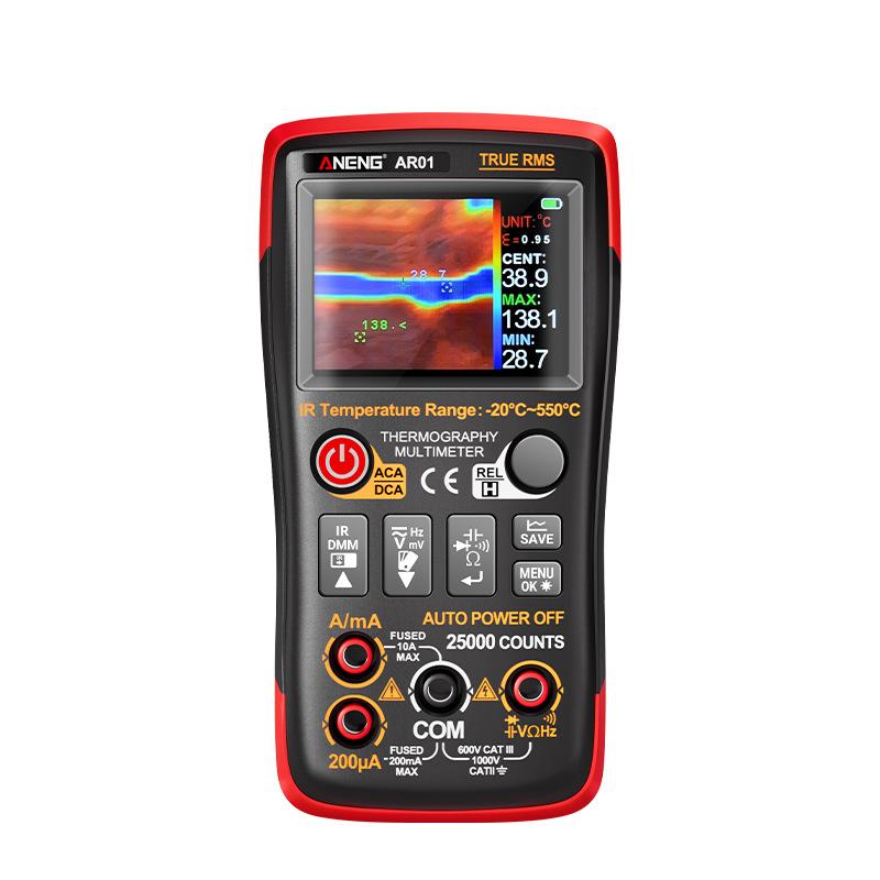 ANENG 2 In 1 HD Infrared Thermal Imager Digital Multimeter(AR01) - Shopkiz.com
