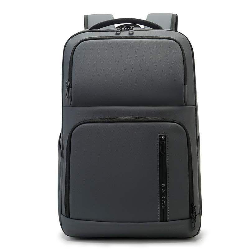 BANGE BG-7822 Large Capacity Multi Compartment Computer Backpack Student Schoolbag(Gray) - Shopkiz.com