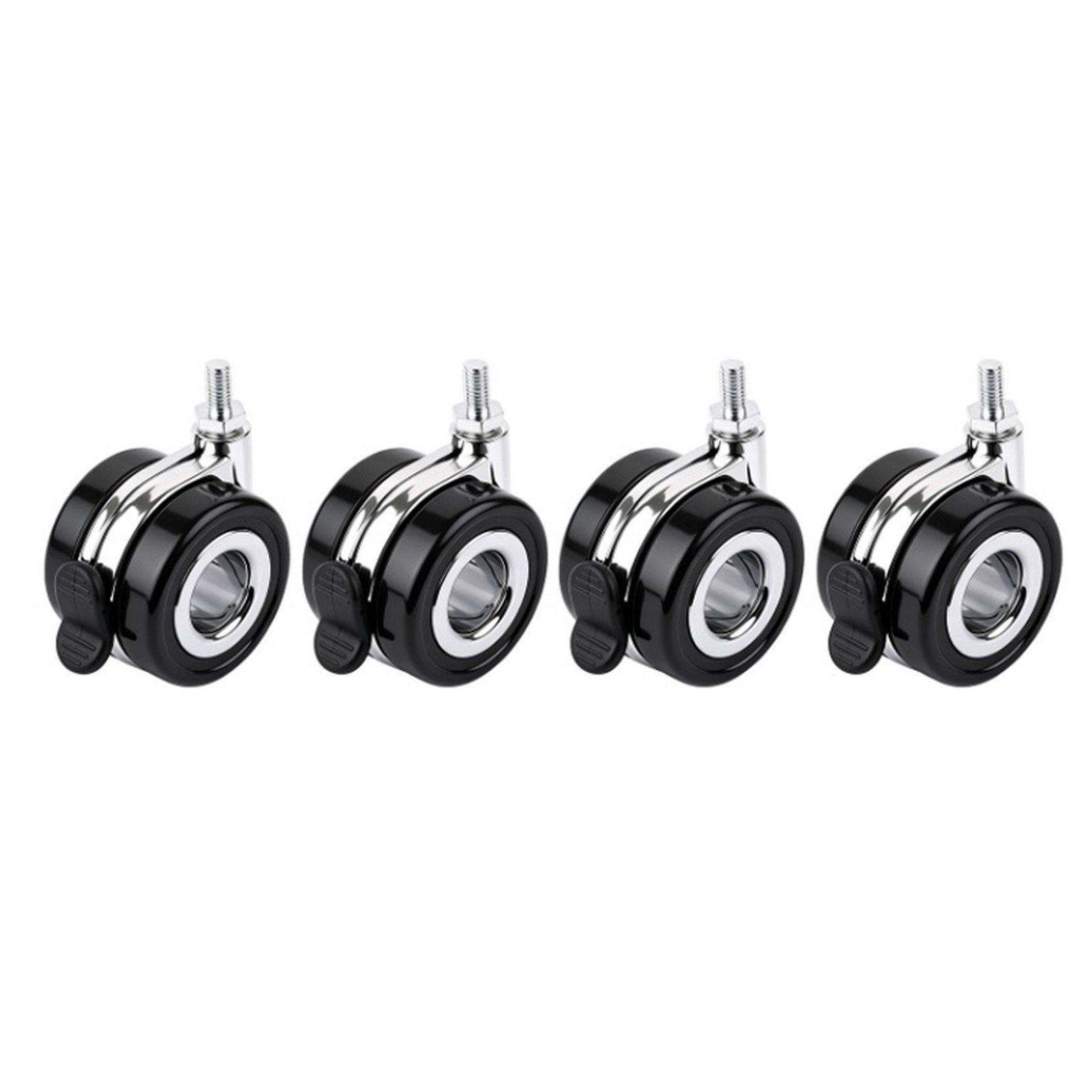 Waveshare For HomeRack 2.5-inch (60mm) Hollow Caster Wheel Kit With Brakes(34678) - Shopkiz.com