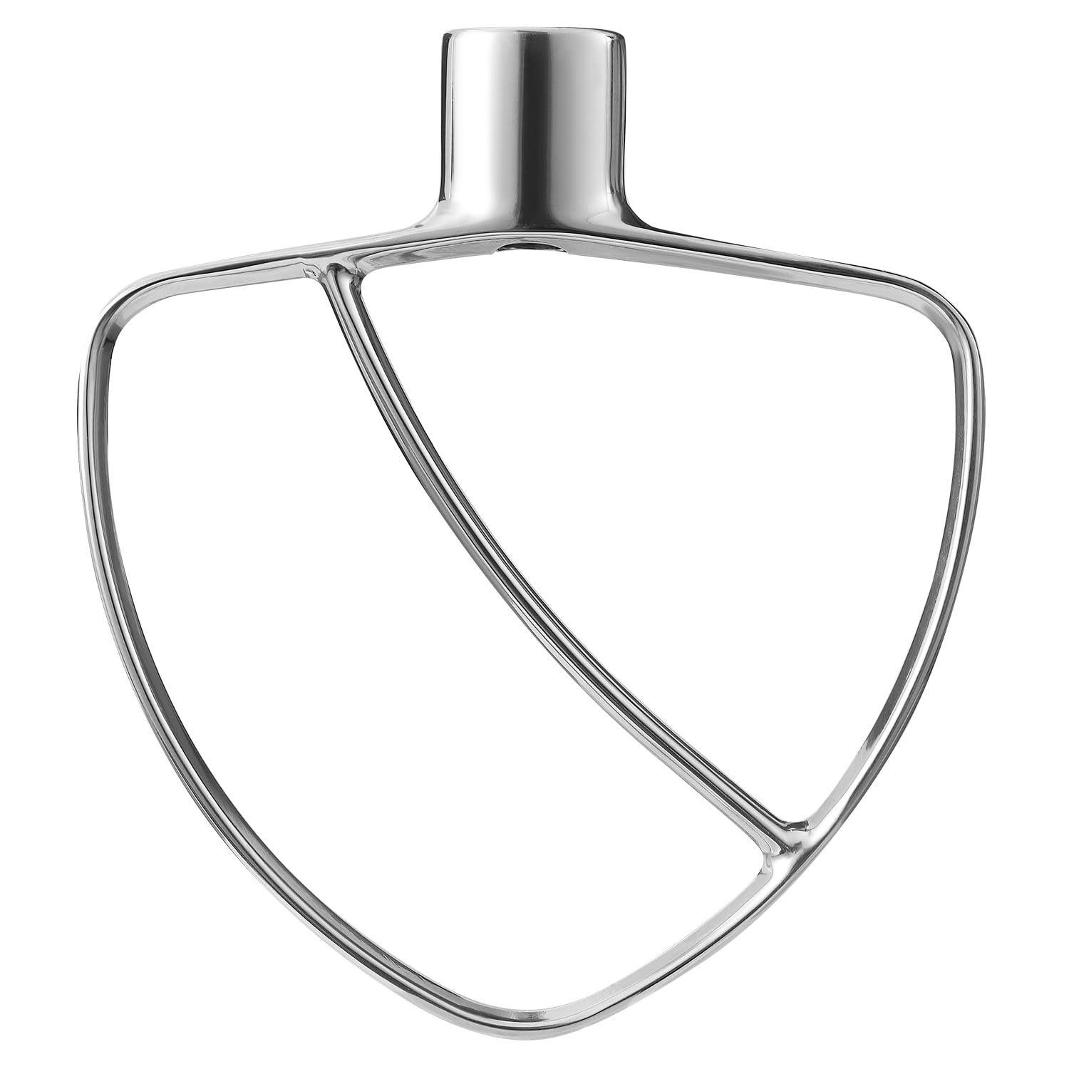 Stainless Steel Flat Beater For KitchenAid 5.5 & 6 QT Bowl-Lift Stand Mixers No Coating Durable Mixing Paddle Attachment - Shopkiz.com