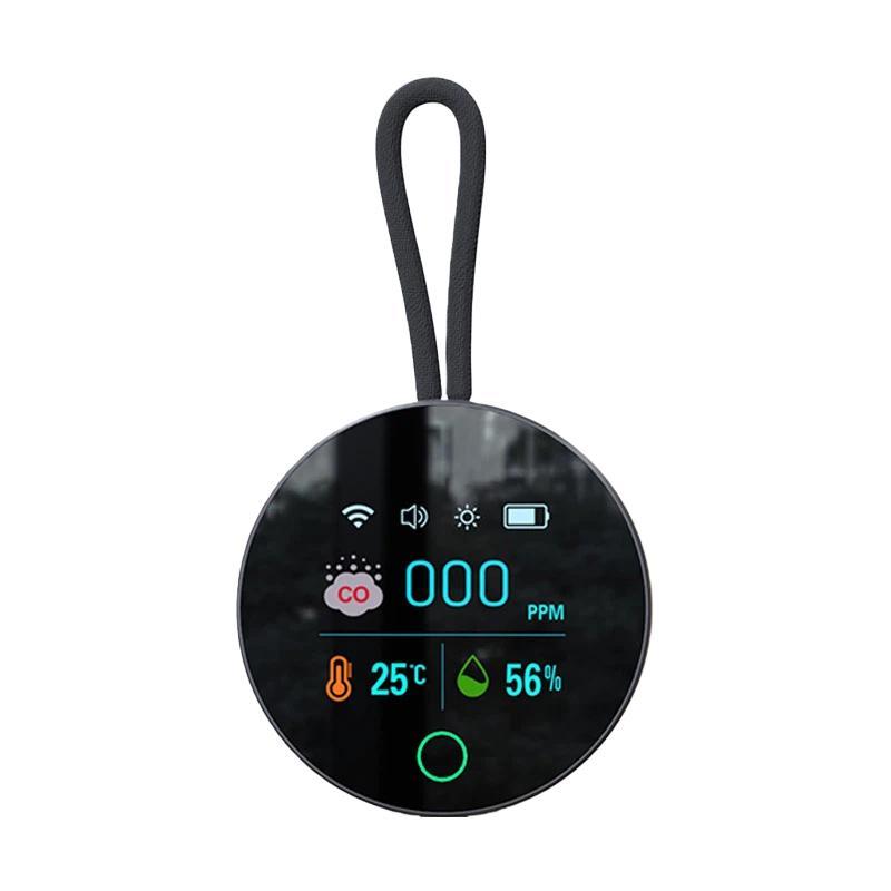 K5S Portable Digital Carbon Monoxide Detector Temperature And Humidity Detector - Shopkiz.com