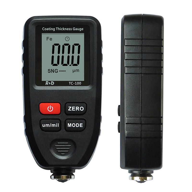 R&D INSTRUMENTS TC-100 High-Precision Coating Thickness Gauge Automotive Paint Film Thickness Tester(Black) - Shopkiz.com