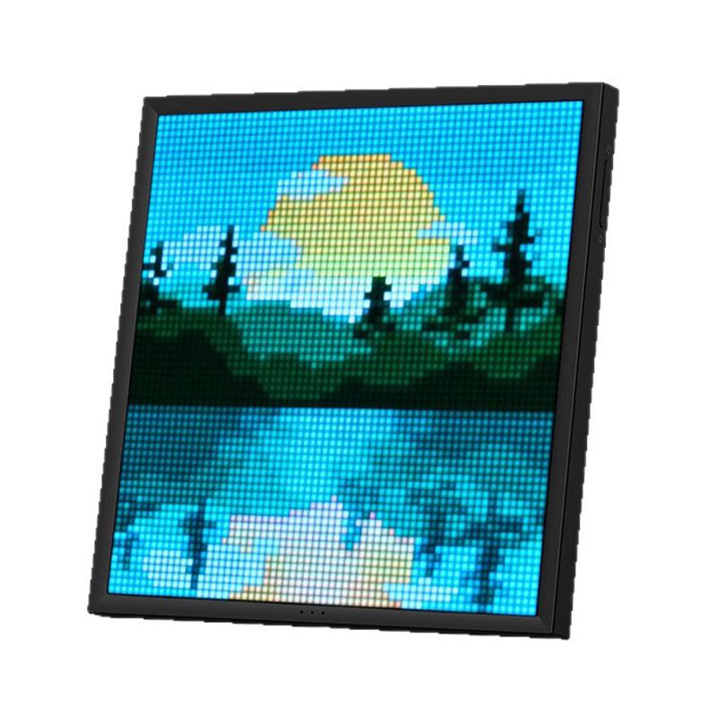 Divoom 64 x 64 Dynamic Smart Pixel Screen DIY Photo Frame Alarm Clock With Buzzer - Shopkiz.com