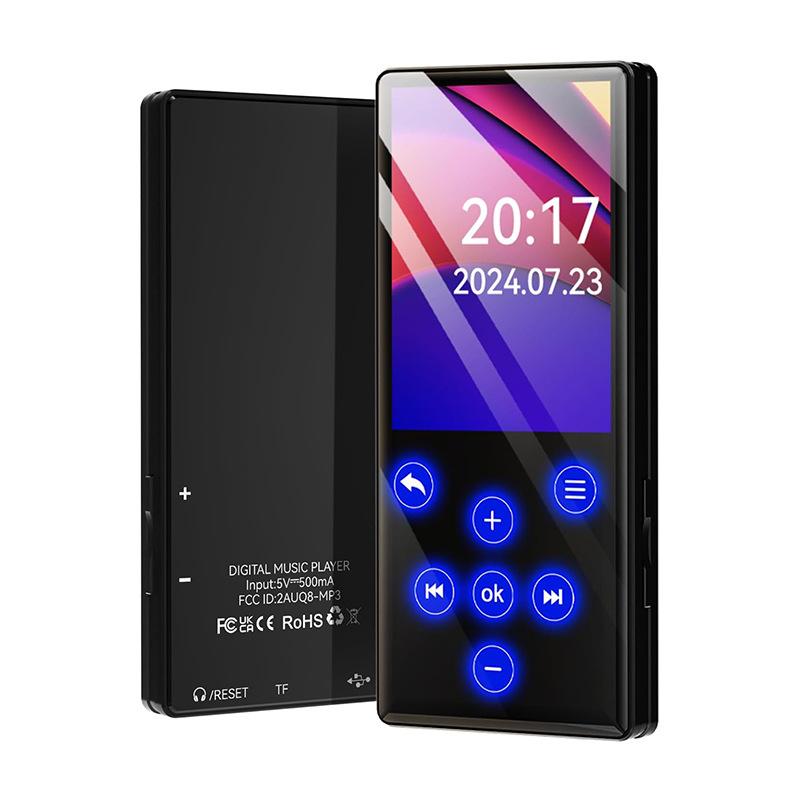Bluetooth MP3 / MP4 Player With External Speaker Radio Music E-book Player, Memory Capacity: 32GB(Black) - Shopkiz.com