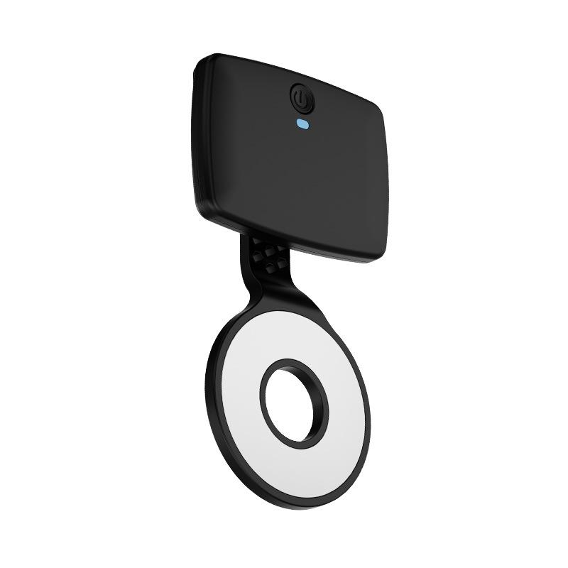 Portable Magnetic Mobile Phone Night Reading Eye Protection Lamp(Black) - Shopkiz.com