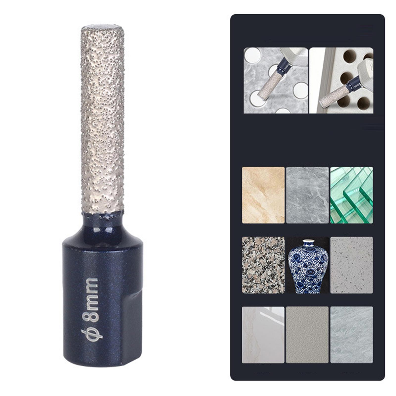 M10 Angle Grinder Hole Saw Glass Stone Hole Enlargement Trimming Head, Size: 8MM - Shopkiz.com