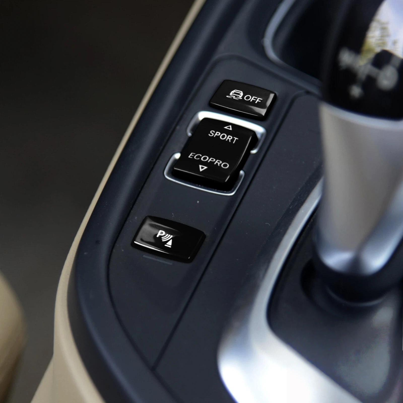 For BMW 1234 Series F 3pcs/ Set Chassis Gear Button(Black) - Shopkiz.com