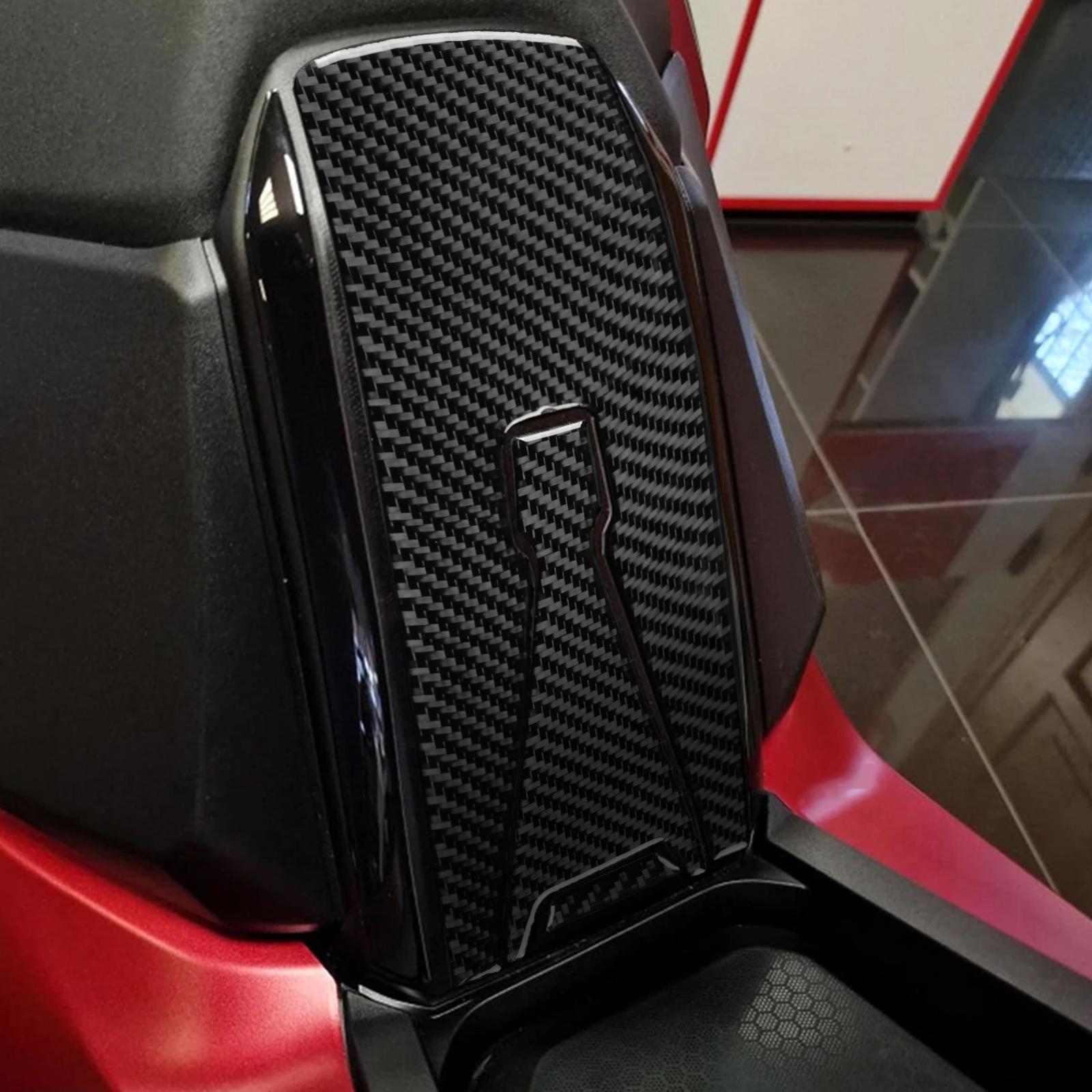 For 2022-2026 Honda ADV350 3pcs /Set Center Post Protector Stickers(Black) - Shopkiz.com