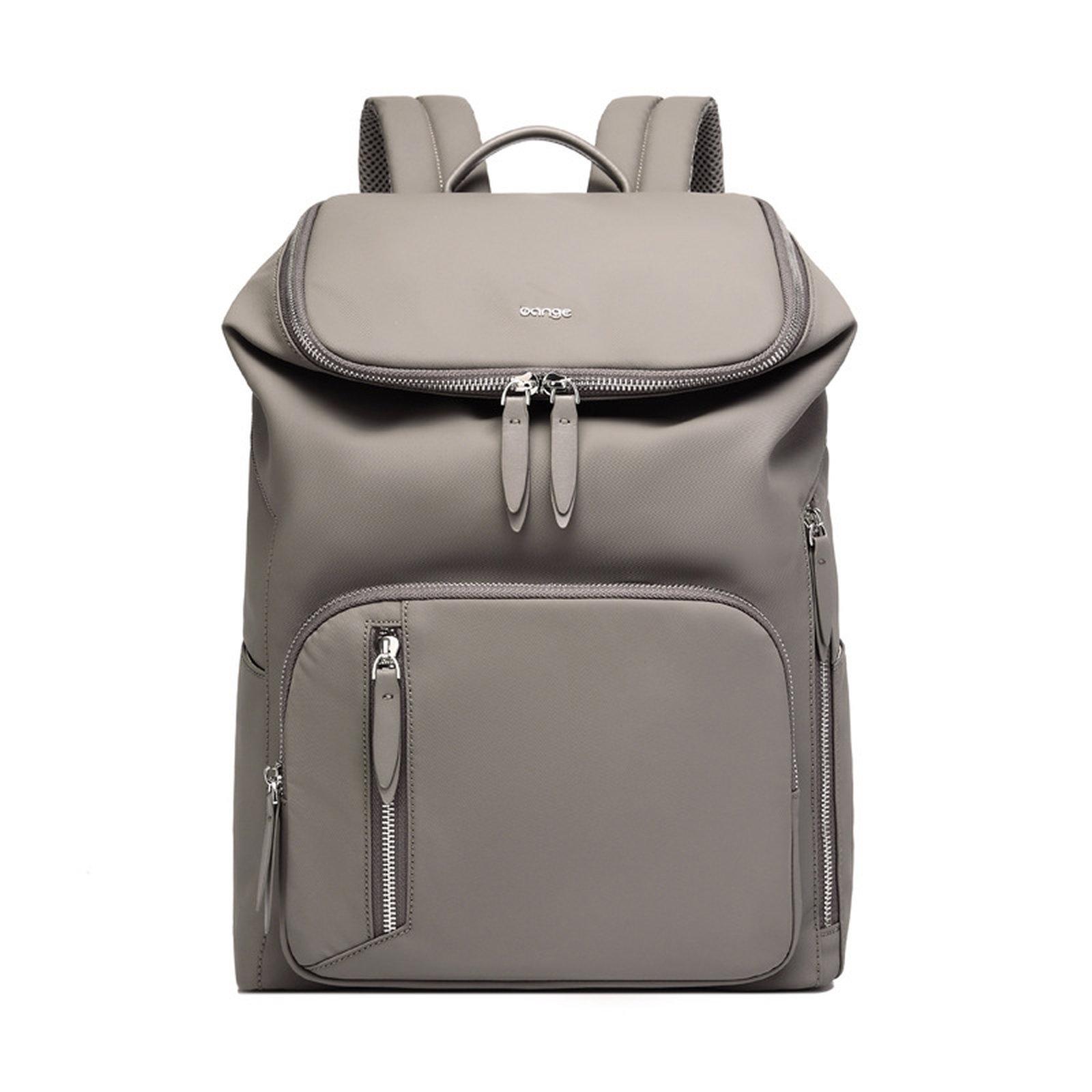 BANGE Women Laptop Backpack Computer Lightweight Water Resistant Travel Daypack(Gray) - Shopkiz.com