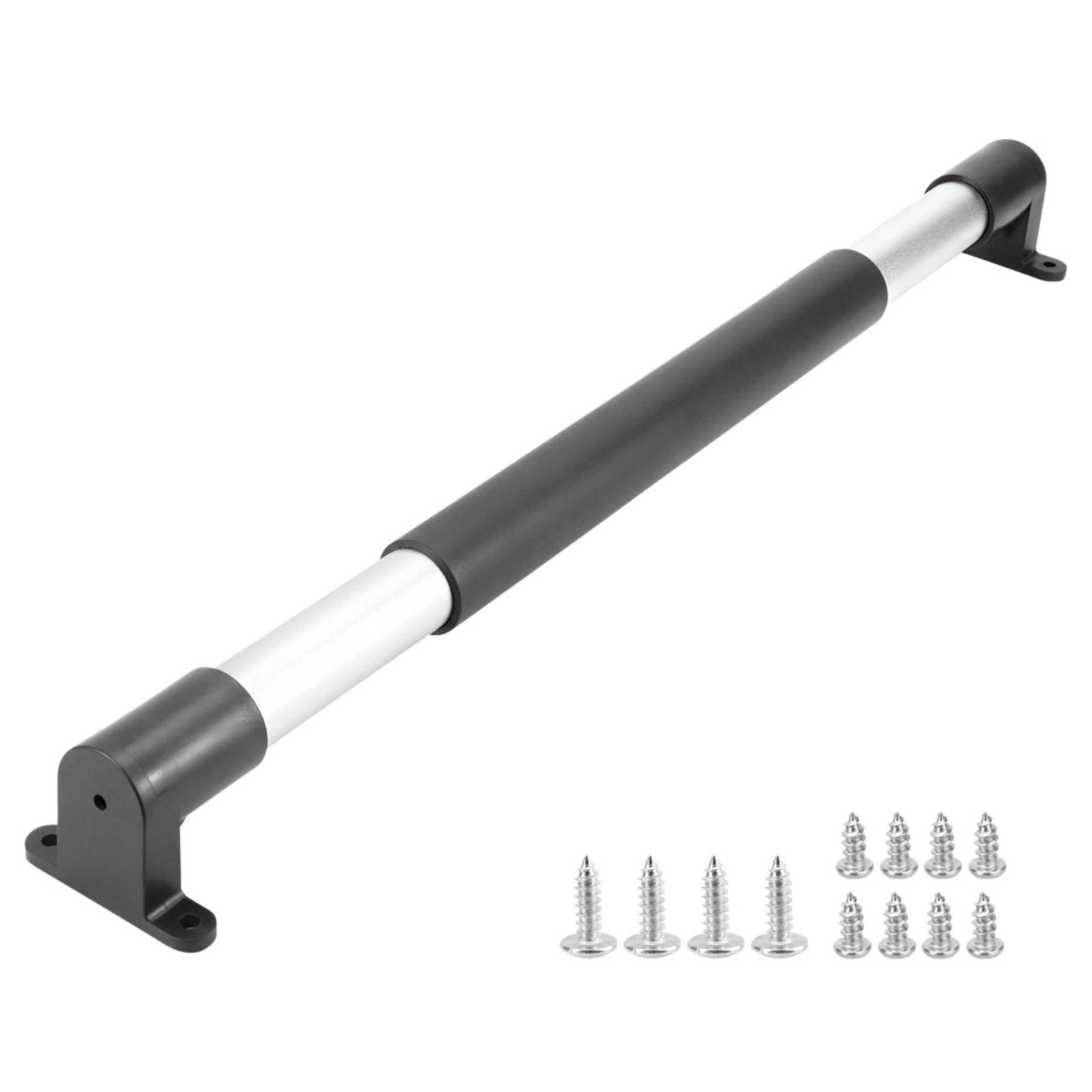 Car Screen Door Round Telescopic Rod Car Door Anti-Slip Handle(Silver) - Shopkiz.com
