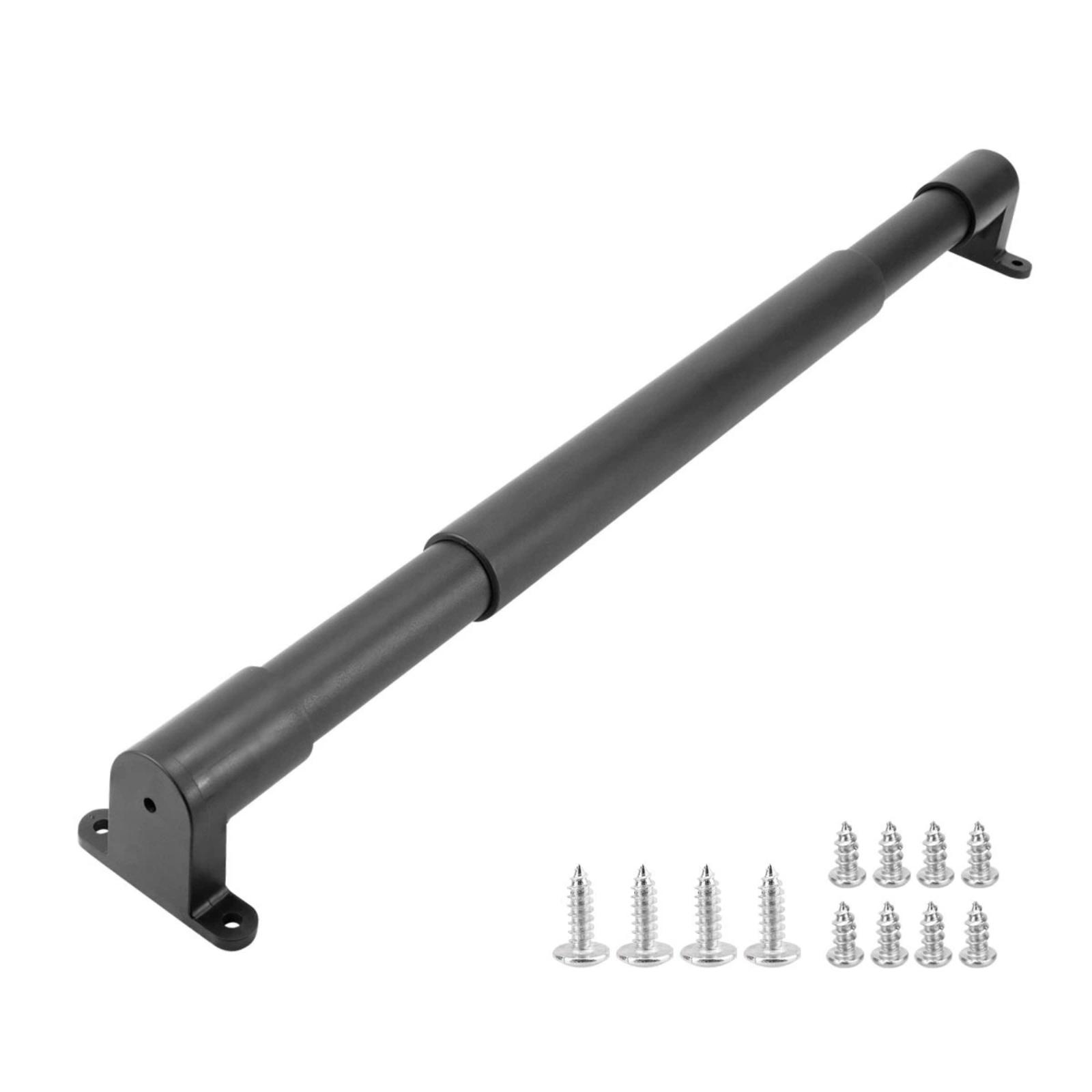 Car Screen Door Round Telescopic Rod Car Door Anti-Slip Handle(Black) - Shopkiz.com