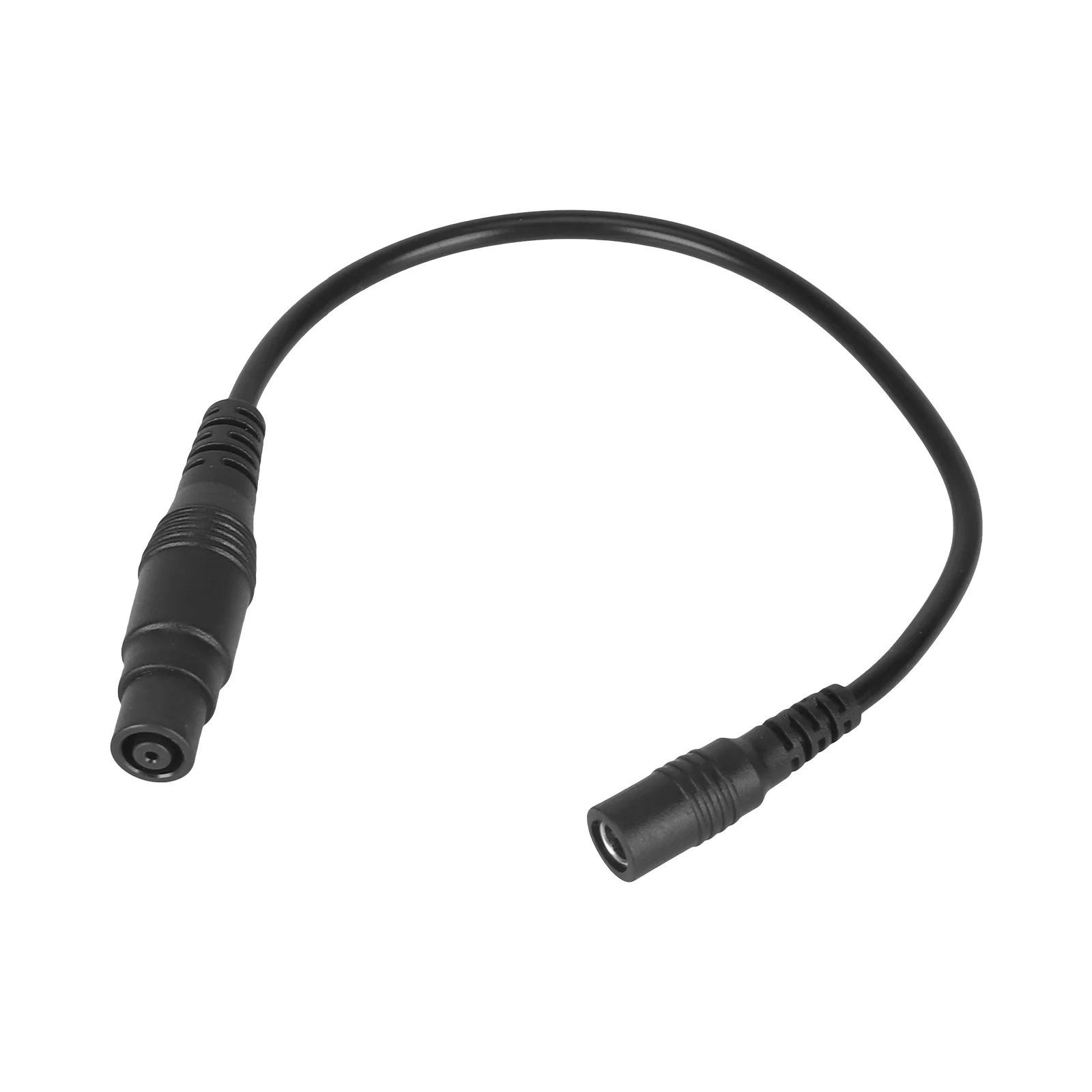 DC 5.5mm x 2.1mm Female to 8mm Male Charger Adapter Cable Battery Charging Converter Cord(Black) - Shopkiz.com