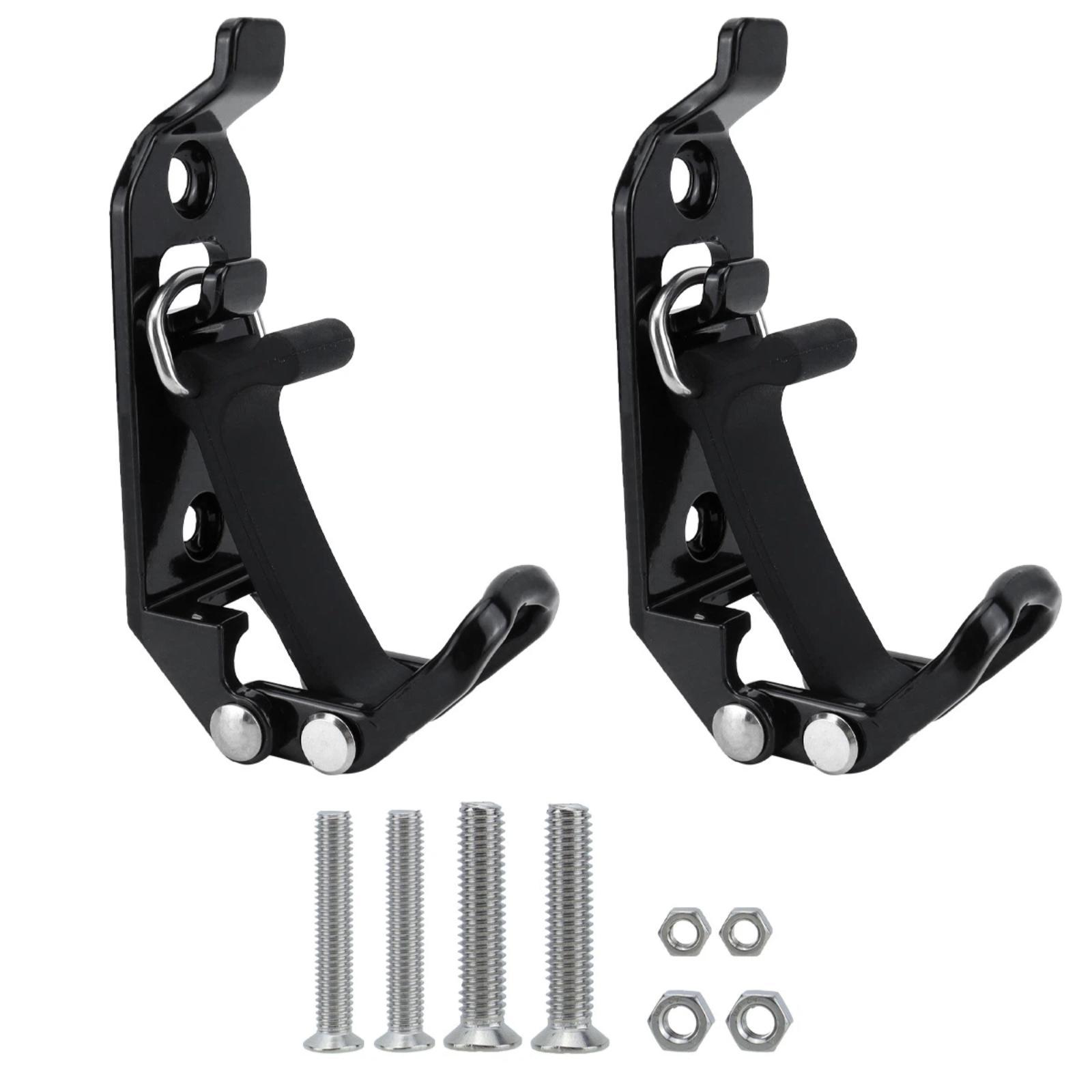 Zinc Alloy Fire-fighting Equipment Fixing Roof Rack Multi-functional Clamp, Color: Black 2pcs /Set - Shopkiz.com